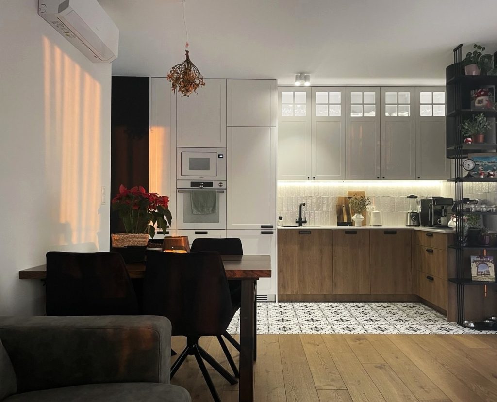 Kuchnia na wymiar Natural White